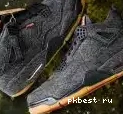 RETAIL GOD TO PK Black Jordan 4 Green SHIP SB MATERIALS READY Retro 0511